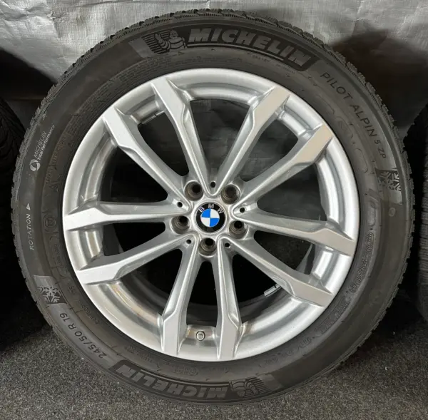 BMW X3 G01 X4 G02 245/50 R19 V-Speiche 691 Winterreifen – Bild 4